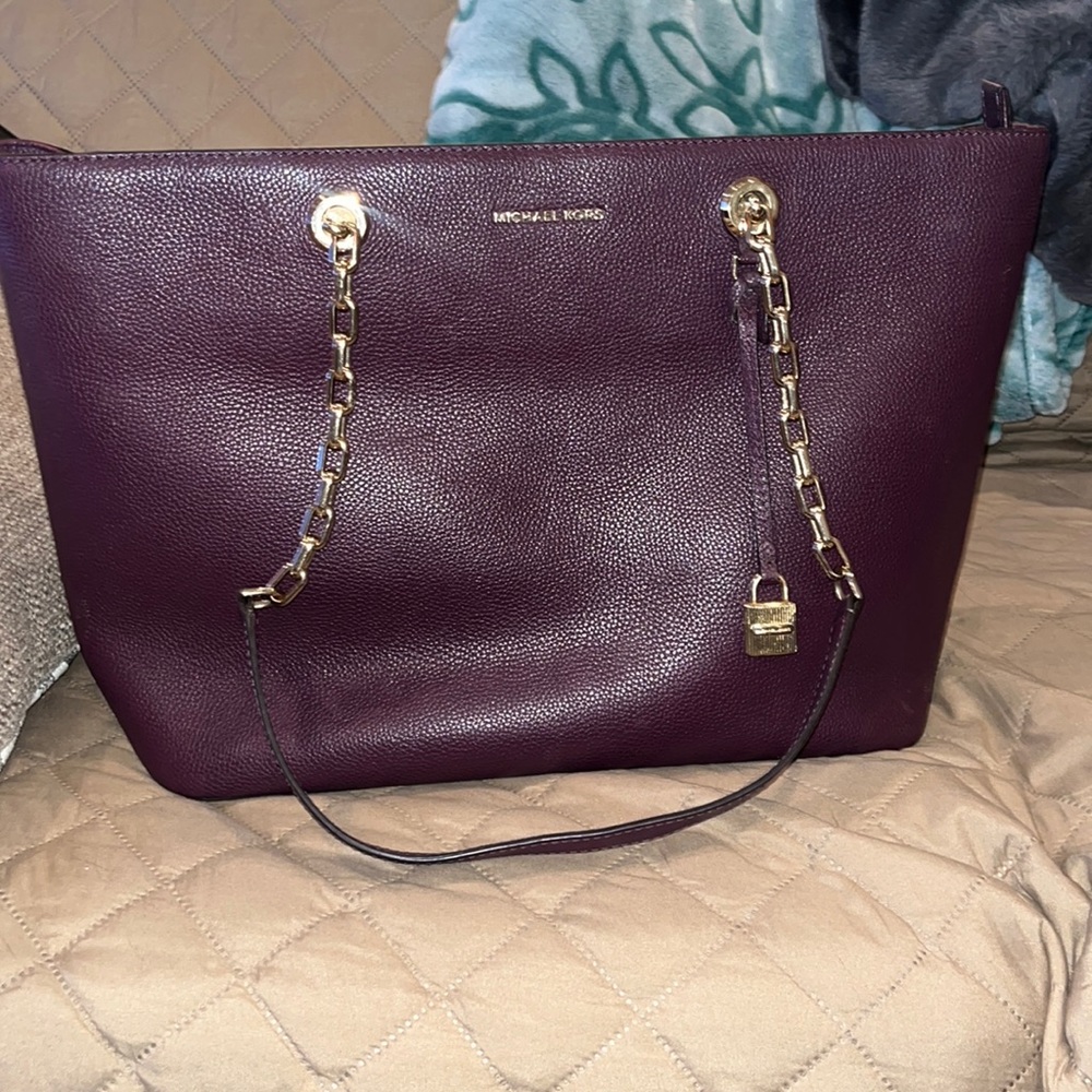 Michael Kors Plum Tote